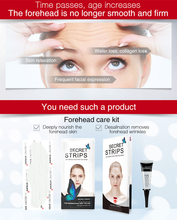 silicone forehead wrinkle patches